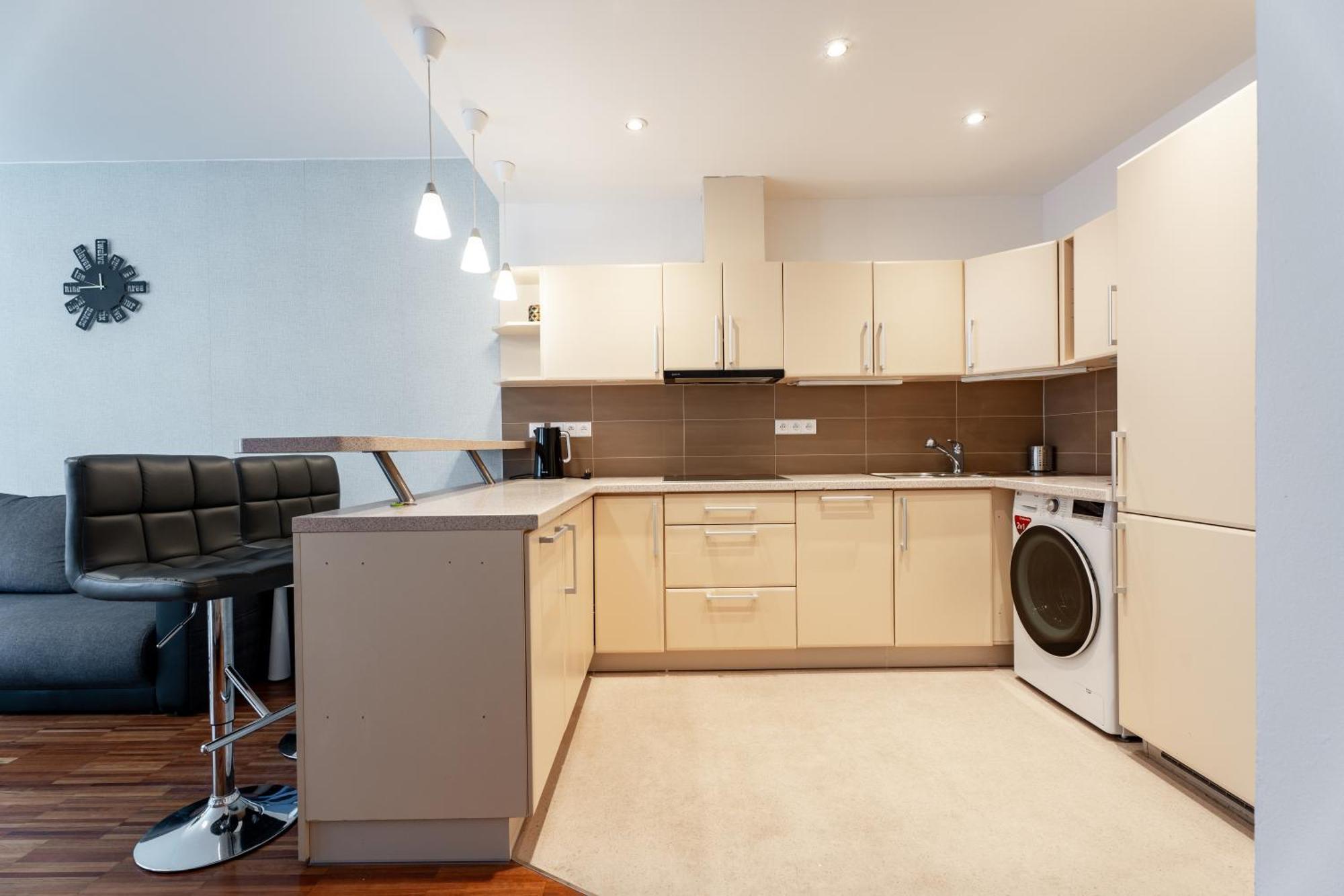 Auriapartments Karlin 2Kk S Terasou A Parkovanim Прага Екстер'єр фото